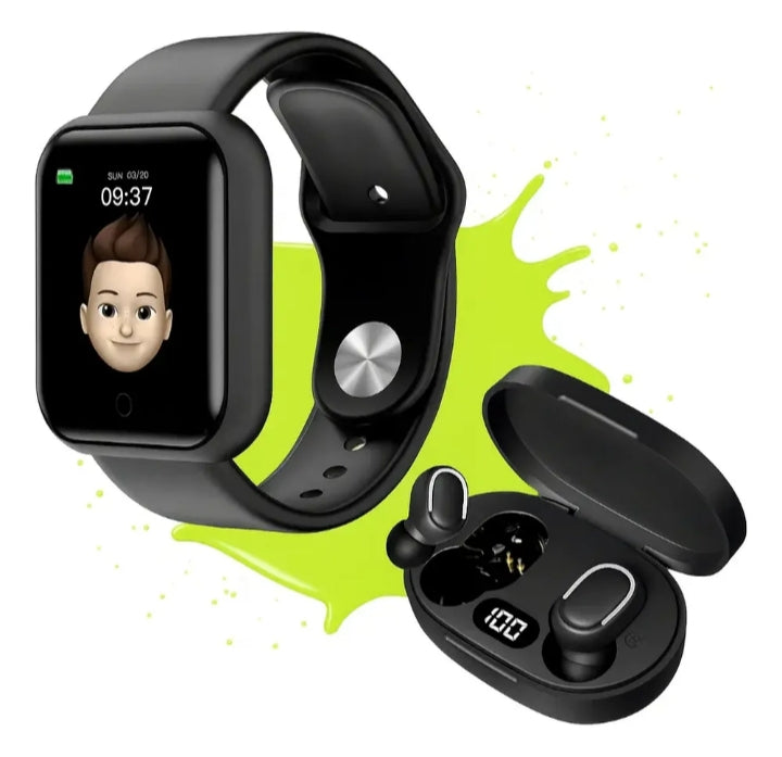 Kit Presente Dia dos Pais Smartwatch E Fone Bluetooth🎁